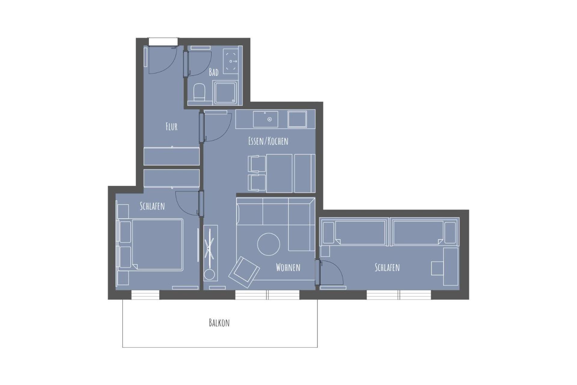Apartmenthaus B3 Norderney Quarto foto